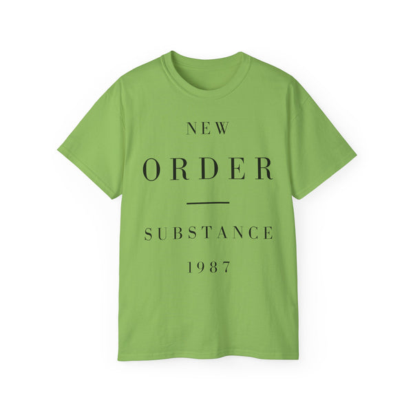 New Order Substance T Shirt Heavyweight