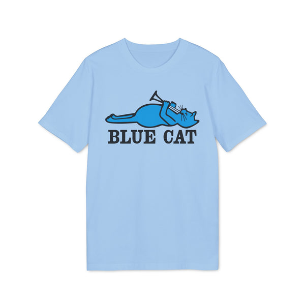 Blue Cat Records T Shirt (Premium Organic)