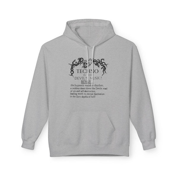 Techno is The Devil's Music Hoody | DISCONTINUED DESIGN - 40% OFF