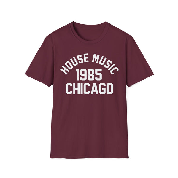 House Music 1986 Chicago T Shirt Mid Weight | SoulTees.co.uk - SoulTees.co.uk