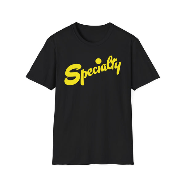 Specialty Records T Shirt (S) - BLACK FRIDAY - 1 UNIT LEFT ONLY - 50% OFF