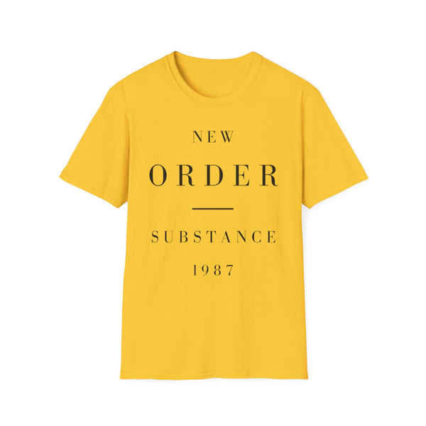 New Order Substance T Shirt Mid Weight | SoulTees.co.uk - SoulTees.co.uk