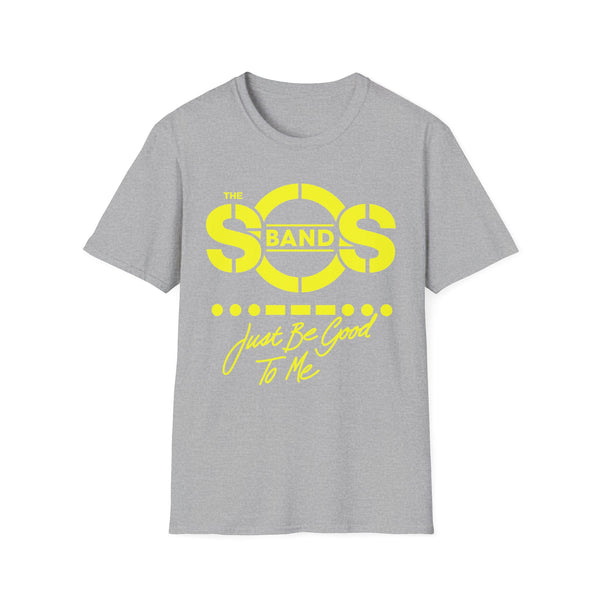 SOS Band Just Be Good To Me T Shirt Mid Weight | SoulTees.co.uk - SoulTees.co.uk