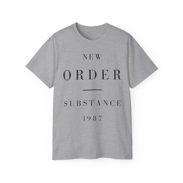 New Order Substance T Shirt Heavyweight