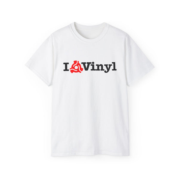I Love Vinyl T Shirt (XL) - BLACK FRIDAY - 1 UNIT LEFT ONLY - 40% OFF