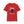Load image into Gallery viewer, Red t-shirt with "Sue Records" logo featuring a silhouette and stars.

