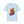 Load image into Gallery viewer, Light blue t-shirt with 3D red and yellow "BEAT STREET" text graphic.
