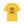 Load image into Gallery viewer, Yellow t-shirt with a circular logo featuring a person and the text "Danceteria".
