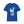 Load image into Gallery viewer, Blue t-shirt with white graphic of a bird and horn for Montreux Jazz Festival 1971.
