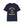 Load image into Gallery viewer, Navy t-shirt with a graphic of a dog's head and text "Missionary".
