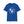 Load image into Gallery viewer, Blue t-shirt with white Cotton Club New York circular logo.
